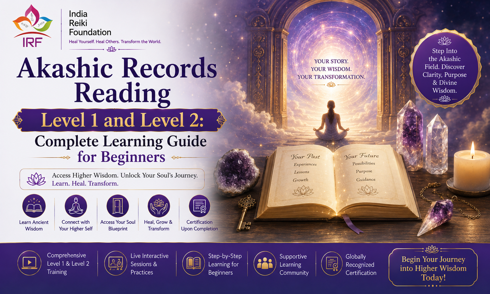 Akashic Records Reading Level 1 and Level 2- india reiki foundation