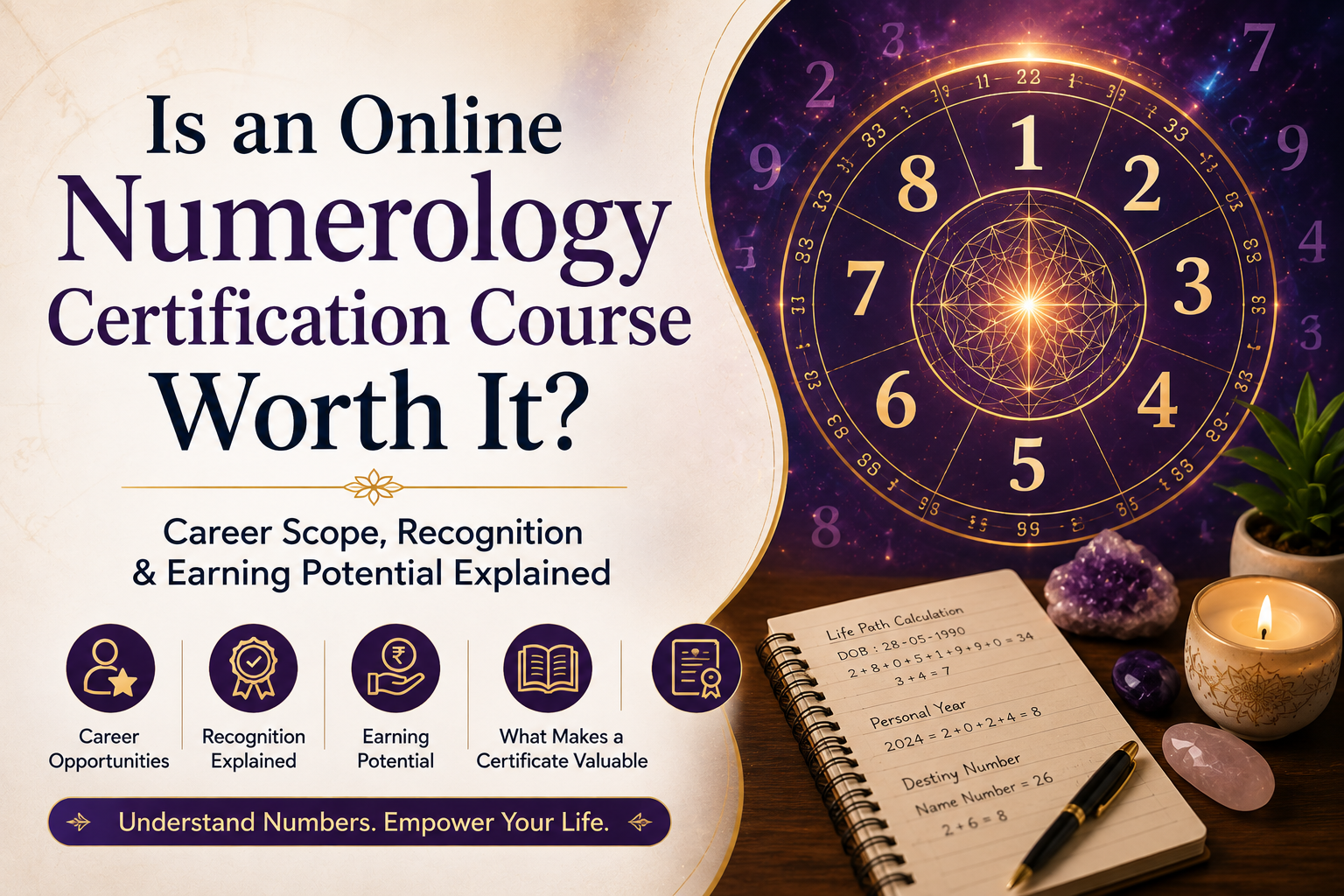 Online Numerology Certification Course -In India