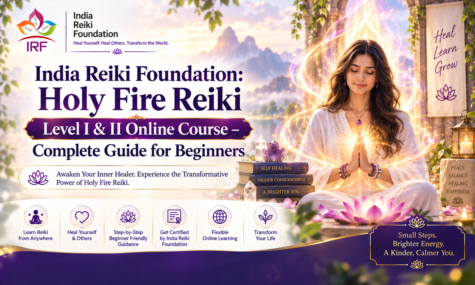 Holy Fire Reiki Level I & II Online Course- india reiki foundation